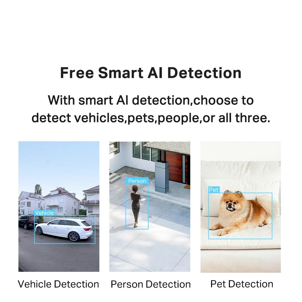 TP-Link 4MP/2K Baby Camera Tapo C120 AI CCTV WIFI & Wireless IP Camera with Smart AI IP66 Weatherproof