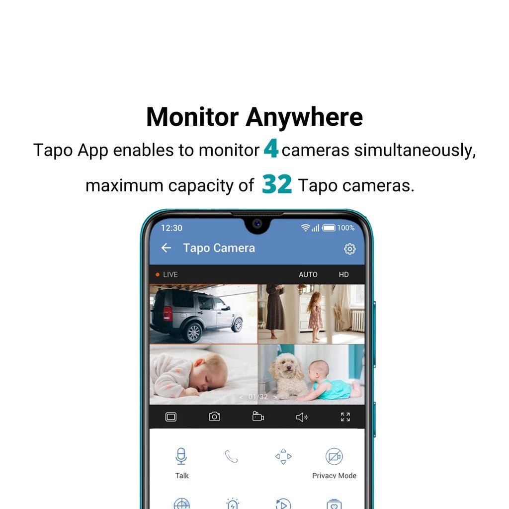 TP-Link 1080P Full HD Indoor CCTV Tapo TC60 - WiFi & Wireless IP Camera & Amazon CLOUD & Sirim Certify