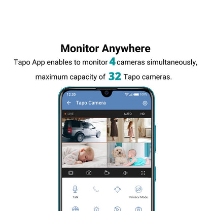 TP-Link 1080P Full HD Indoor CCTV Tapo TC60 - WiFi & Wireless IP Camera & Amazon CLOUD & Sirim Certify