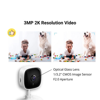 TP-Link 3MP/2K Security Tapo C110 CCTV Wifi & Wireless Home IP Camera/Amazon CLOUD/Sirim Certify Indoor