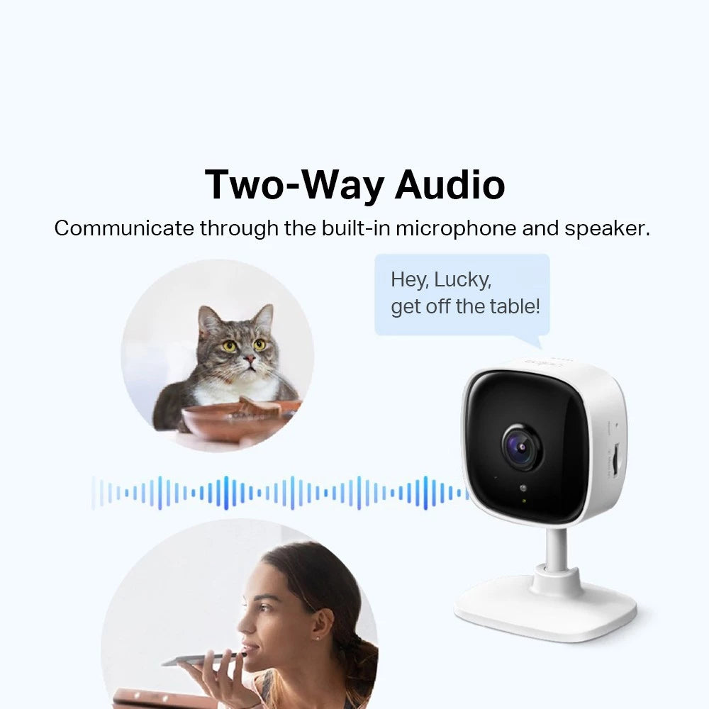 TP-Link 3MP/2K Security Tapo C110 CCTV Wifi & Wireless Home IP Camera/Amazon CLOUD/Sirim Certify Indoor