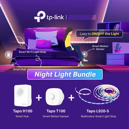 TP-Link Tapo Smart Home Automation Bundle (C210 C225 C500 H100 T100 T110 L530E L920-5)