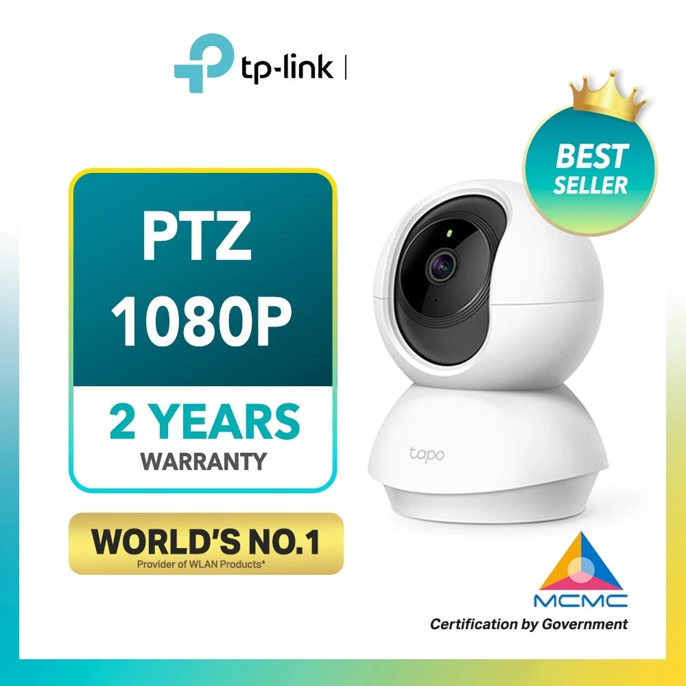 TP-LINK Smart Home Bundle Tapo Series ( Tapo C200-PTZ Camera/Tapo P100-Smart Plug/Tapo L510E-Smart Bulb )