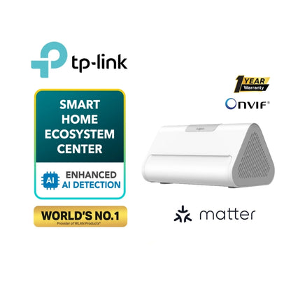 TP-Link Tapo H500 Smart Home Hub 16GB Built-in Storage AI Detection Face Recognition Support Matter