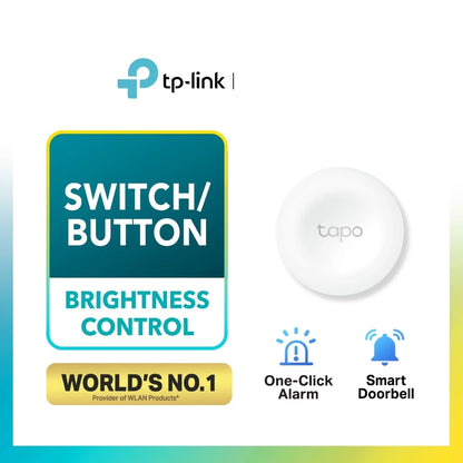 TP-LINK Tapo S200B Wireless Mini Switch Smart Doorbell One Button&App Control Smart Home Push Mini Wireless Switch