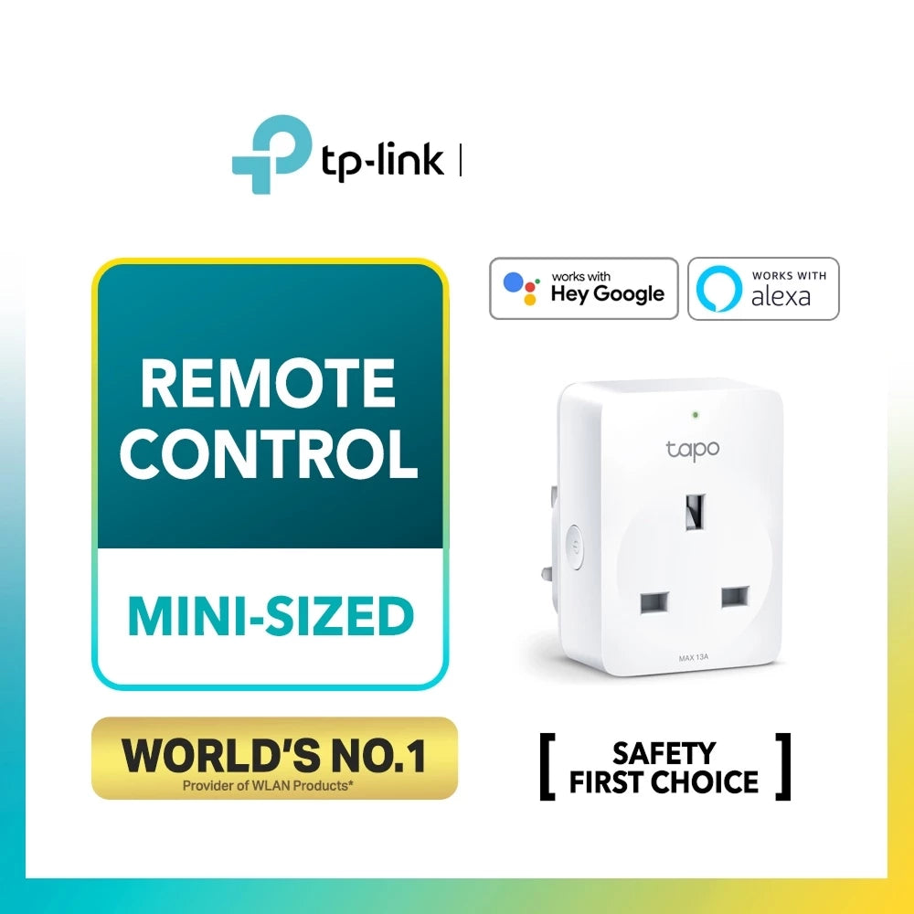 TP-LINK Smart Home Bundle Tapo Series ( Tapo C200-PTZ Camera/Tapo P100-Smart Plug/Tapo L510E-Smart Bulb )