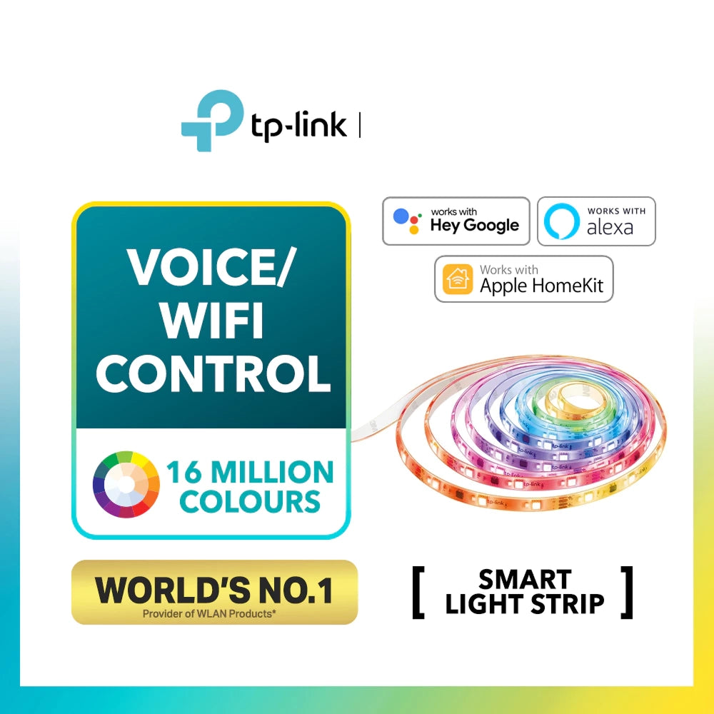 TP-Link Tapo L930-5 Apple HomeKit LED Smart Wi-Fi 5M 16 Million-Colors RGB Fluid Colour Light Strip
