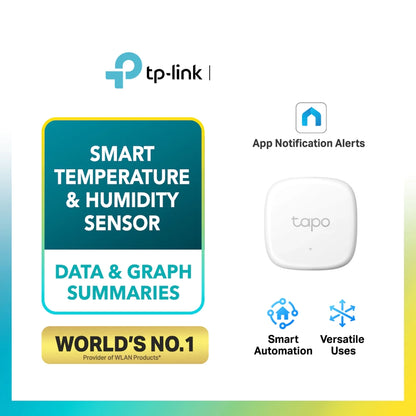 TP-Link Smart Temperature & Humidity Monitor Tapo T310 & T315