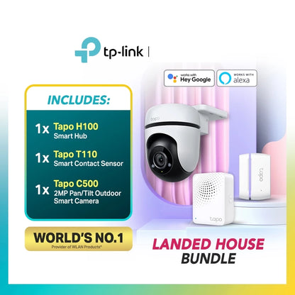 TP-Link Tapo Smart Home Automation Bundle - Landed House Bundle