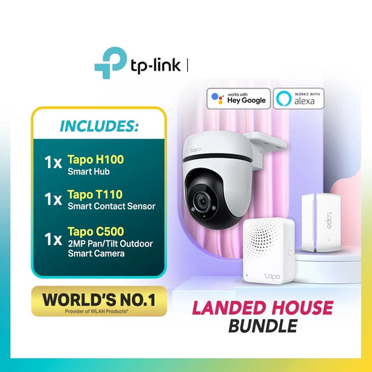 TP-Link Tapo Smart Home Automation Bundle - Landed House Bundle