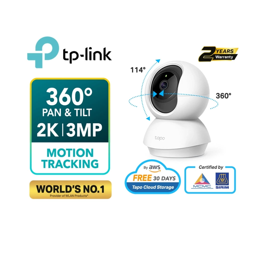 TP-Link 360 1080P Full HD IP Camera Pan & Tilt/Amazon Cloud WiFi CCTV TC70/TC71/TC72/ TC74/TC60/TC40/TC65