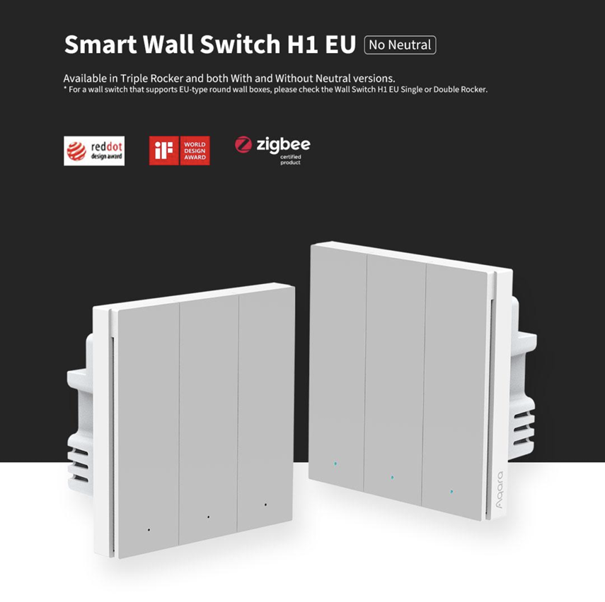 Aqara H1 Smart Wall Switch No Neutral