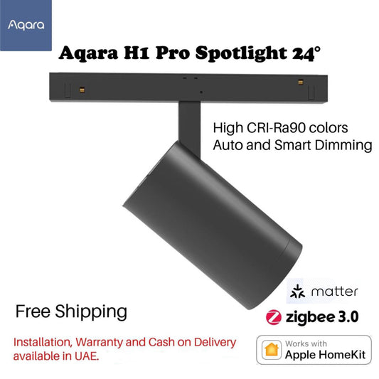 Aqara Dimmable Track Spotlight H1 PRO (24 DEGREES)