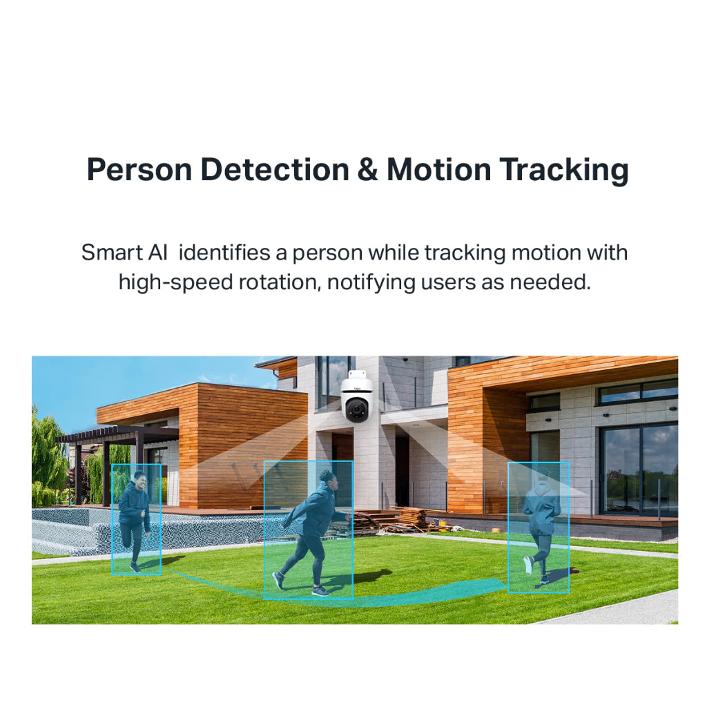 TP-Link Tapo Outdoor Wifi Wireless Security Camera Waterproof CCTV 2K 360 Night Vision C520WS C510W C500 TC40