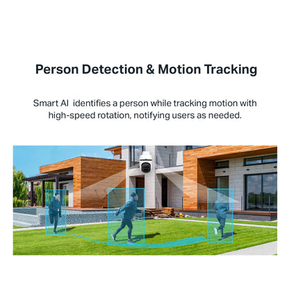 TP-Link Tapo Outdoor Wifi Wireless Security Camera Waterproof CCTV 2K 360 Night Vision C520WS C510W C500 TC40