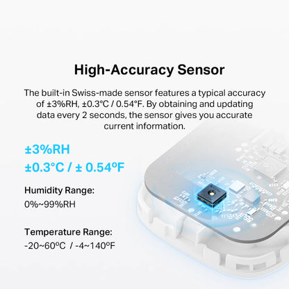 TP-Link Smart Temperature & Humidity Monitor Tapo T310 & T315