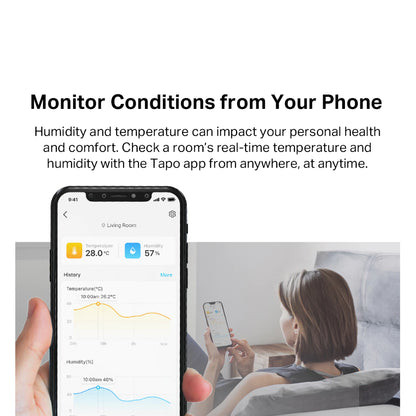 TP-Link Smart Temperature & Humidity Monitor Tapo T310 & T315