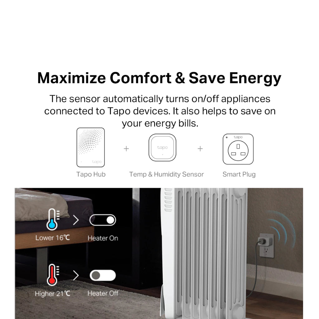 TP-Link Smart Temperature & Humidity Monitor Tapo T310 & T315