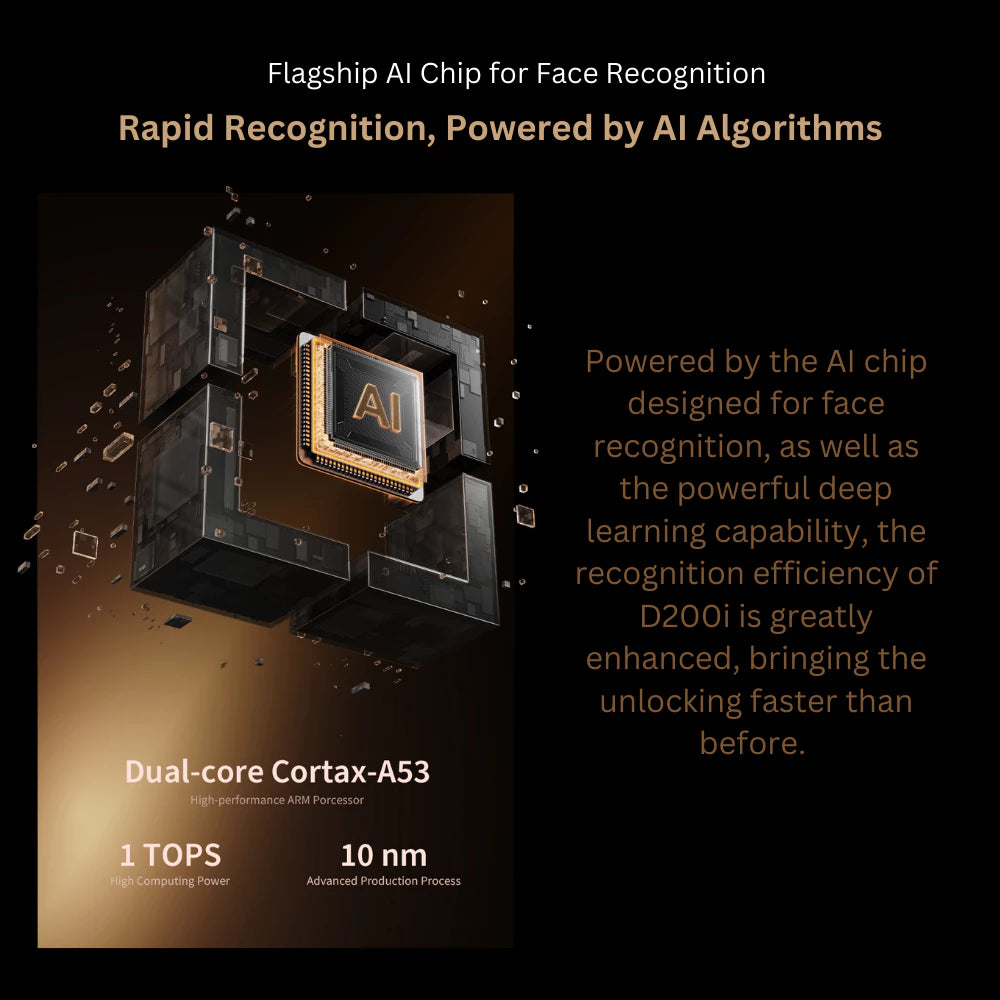 Aqara 3D Face Recognition Smart Lock D200i