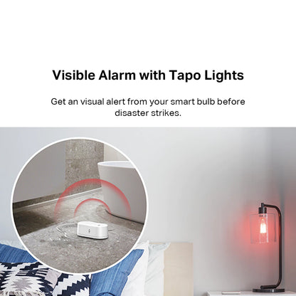 TP-Link Tapo T300 Smart Water Leak Sensor IP67 Waterproof (Tapo Hub H100 Requirement)