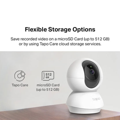 TP-Link Tapo C200C 1080P Indoor Pan/Tilt Wifi Wireless Camera CCTV with Night Vision Two Way Audio
