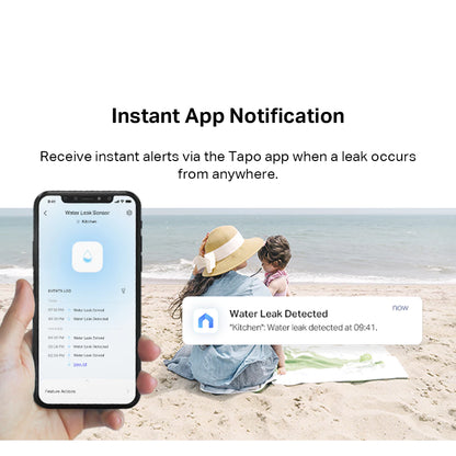 TP-Link Tapo T300 Smart Water Leak Sensor IP67 Waterproof (Tapo Hub H100 Requirement)