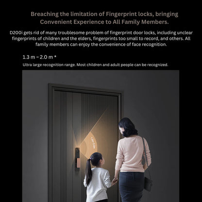 Aqara 3D Face Recognition Smart Lock D200i