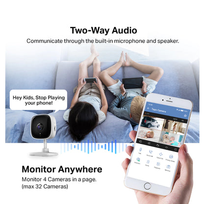 TP-Link 1080P Tapo C100 Full HD Security CCTV Wifi & Wireless Home IP Camera & Amazon CLOUD & Sirim Certify Indoor