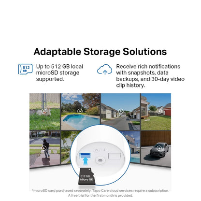 TP-Link Tapo TC82 KIT 2K/3MP Outdoor Solar CCTV Battery Camera Color Night Vision IP65