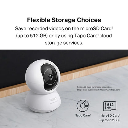 TP-Link Tapo C230 3K 5MP Pan/Tilt AI CCTV WIFI Wireless IP Camera with Smart AI Detection & Notifications