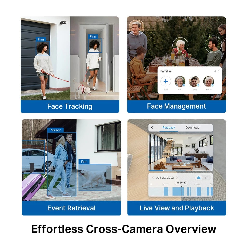 TP-Link Tapo H500 Smart Home Hub 16GB Built-in Storage AI Detection Face Recognition Support Matter