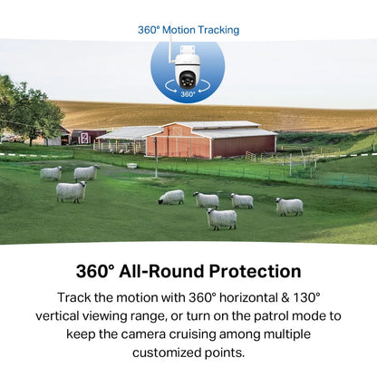 TP-Link Tapo 4G Sim Card CCTV Camera Outdoor Weatherproof CCTV 1080P 360 Night Vision Tapo C501GW