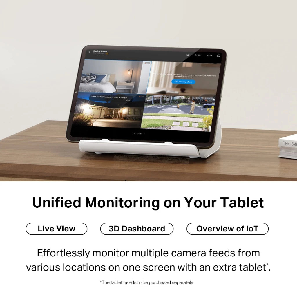 TP-Link Tapo H500 Smart Home Hub 16GB Built-in Storage AI Detection Face Recognition Support Matter