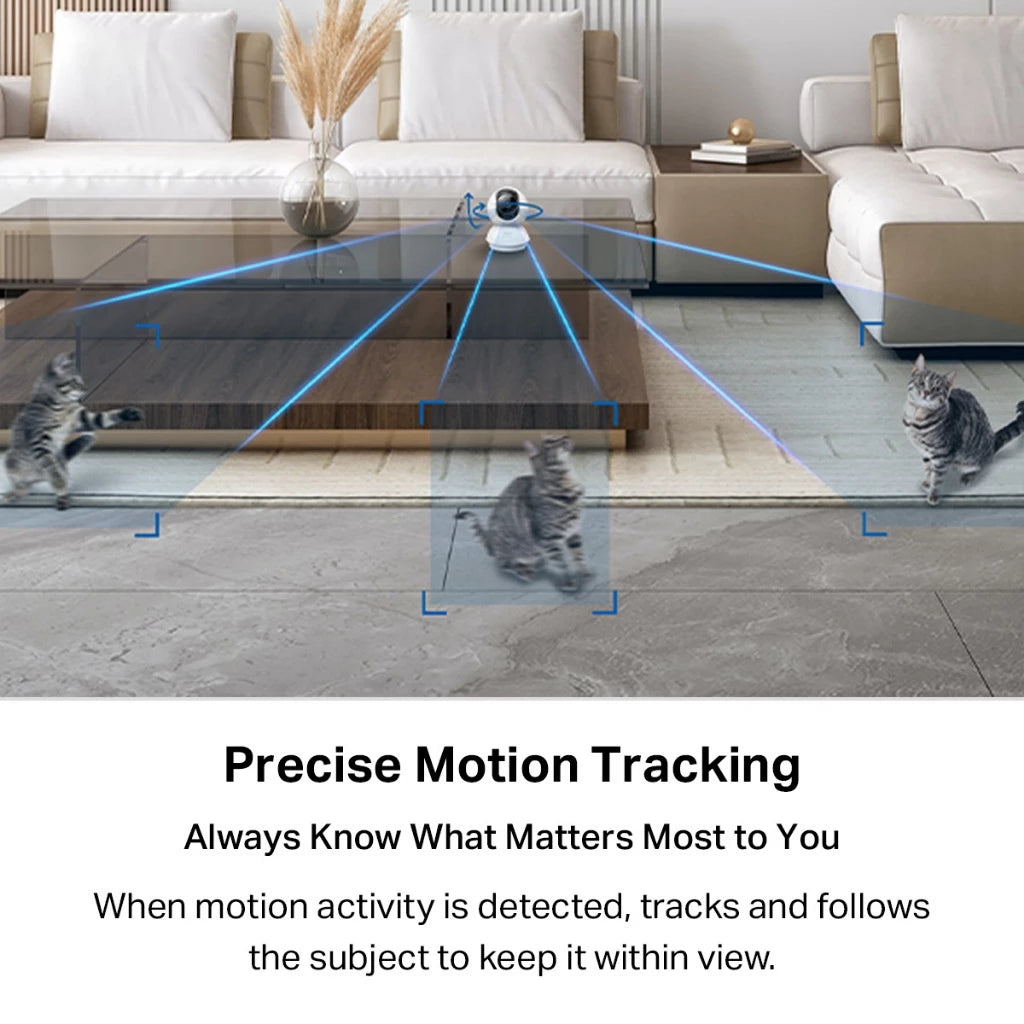 TP-Link Tapo C230 3K 5MP Pan/Tilt AI CCTV WIFI Wireless IP Camera with Smart AI Detection & Notifications