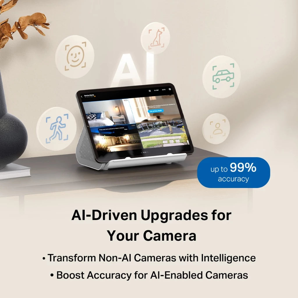 TP-Link Tapo H500 Smart Home Hub 16GB Built-in Storage AI Detection Face Recognition Support Matter