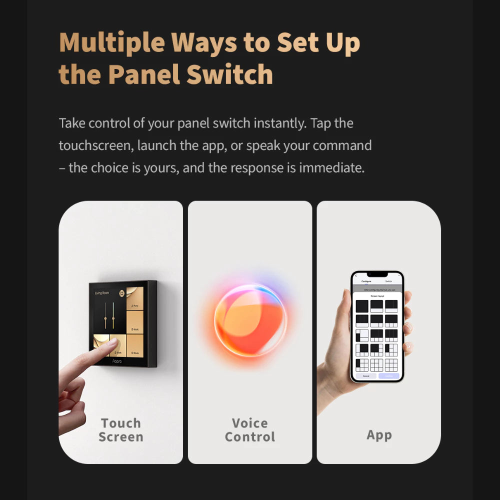Aqara Smart Button Panel Switch S100
