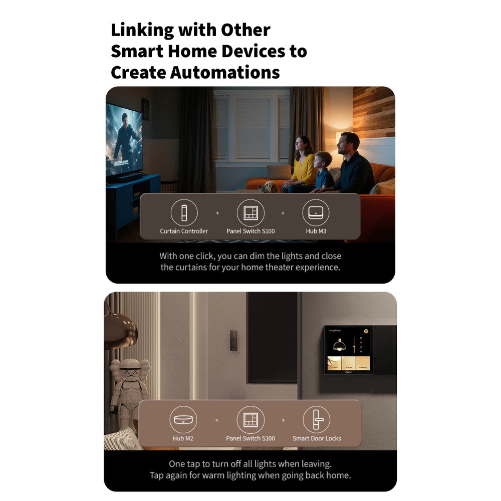 Aqara Smart Button Panel Switch S100