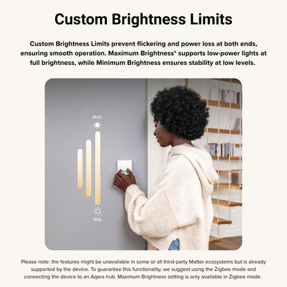 Aqara Power Monitoring Dimmer Switch H2 EU