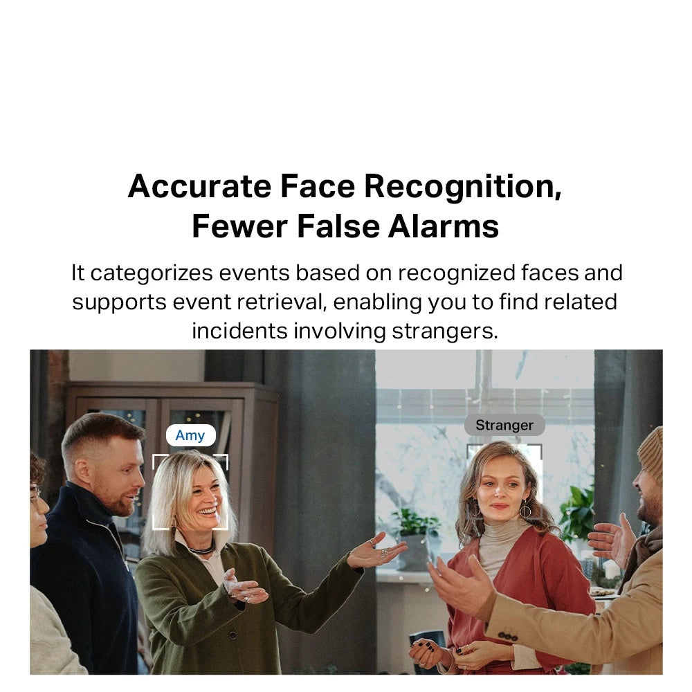 TP-Link Tapo C260 4K 8MP Pan/Tilt AI CCTV WIFI Wireless IP Camera Smart AI Detection