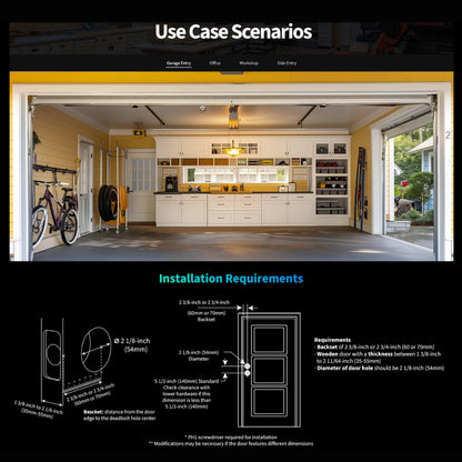 Aqara U300 Zigbee Keyless Entry Smart Lock