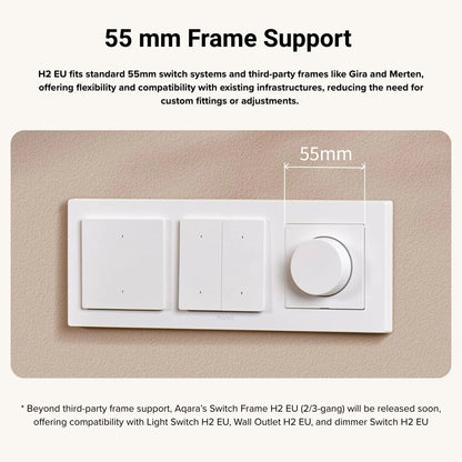 Aqara Power Monitoring Dimmer Switch H2 EU
