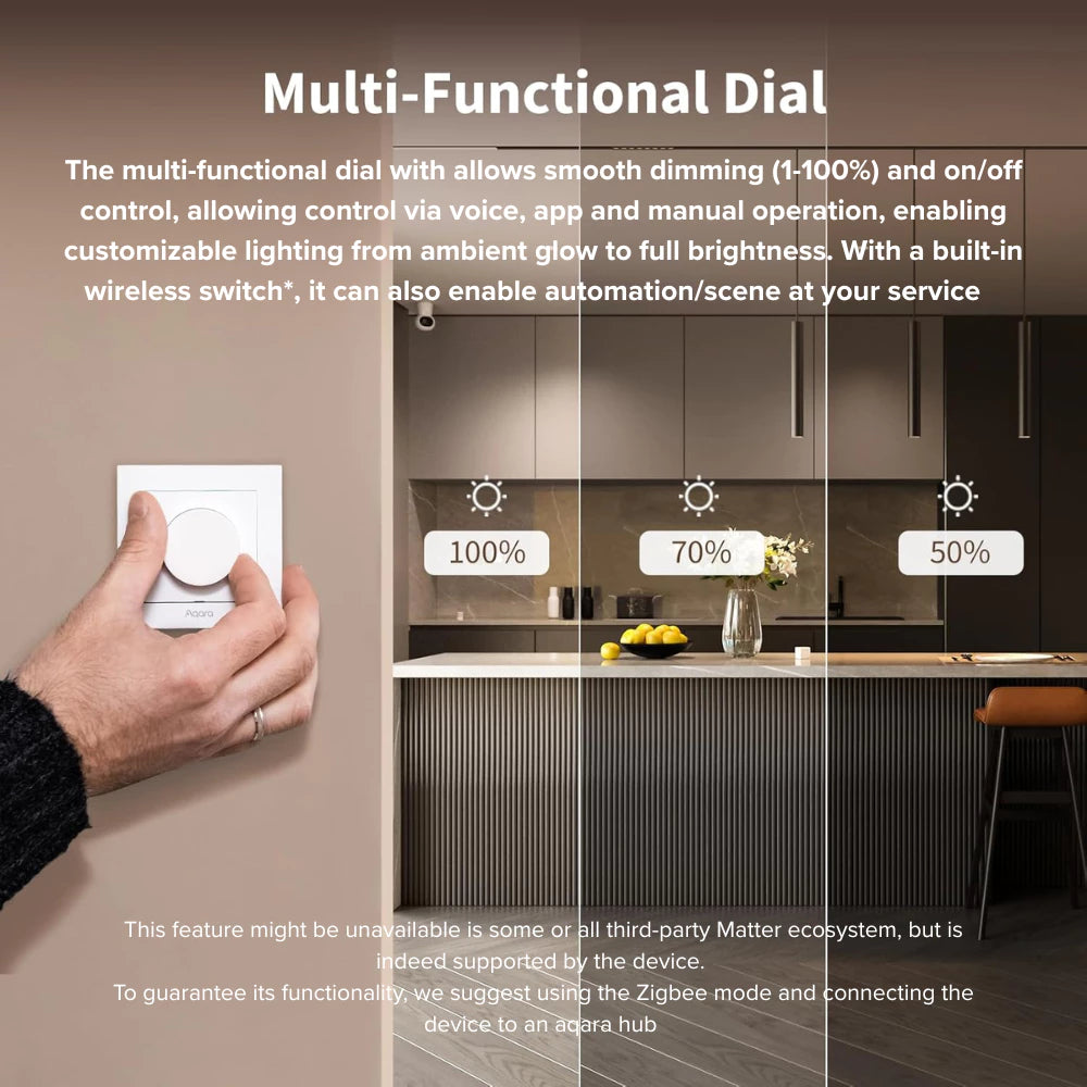 Aqara Power Monitoring Dimmer Switch H2 EU