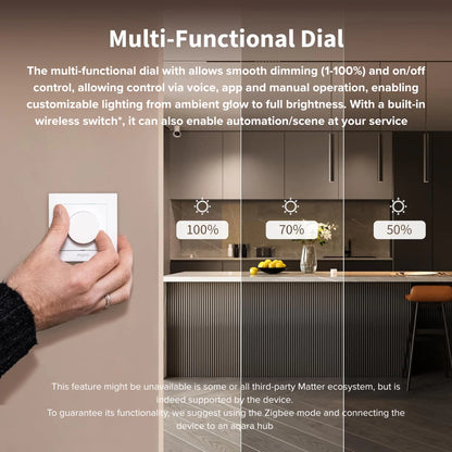 Aqara Power Monitoring Dimmer Switch H2 EU