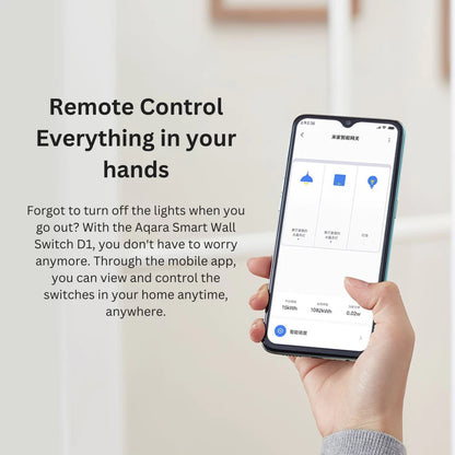 Aqara Wall Switch D1 With Neutral