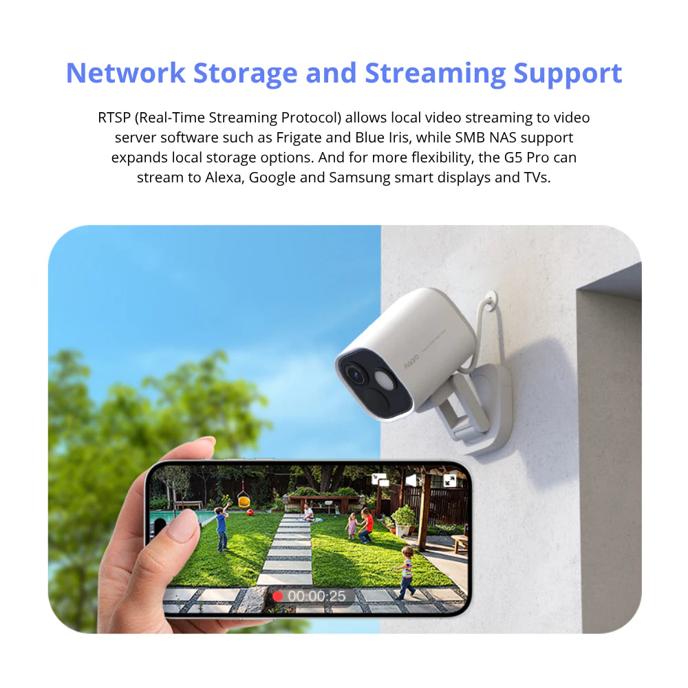 Aqara Motion Detection Outdoor Camera Hub G5 Pro