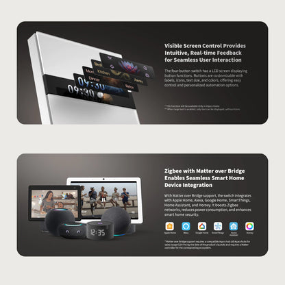 Aqara Zigbee 3.0 Display Switch V1 EU