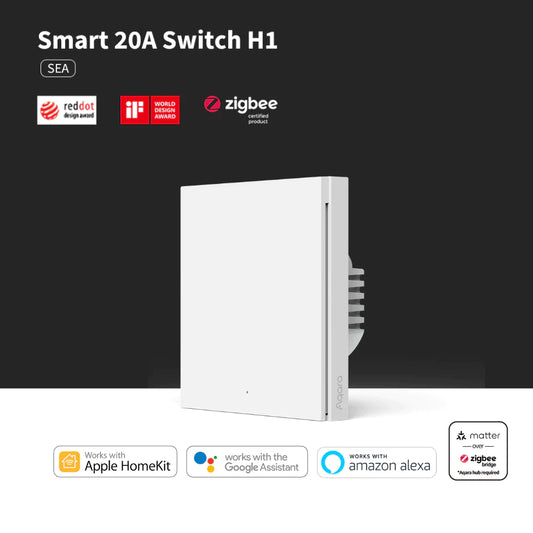 Aqara H1 High Power Smart 20A Switch (Pre Order)