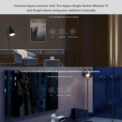 Aqara T1 Zigbee Protocol Single Switch Module No Neutral
