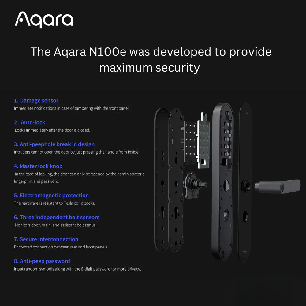 Aqara Keyless Entry Zigbee Edition Smart Lock N100e