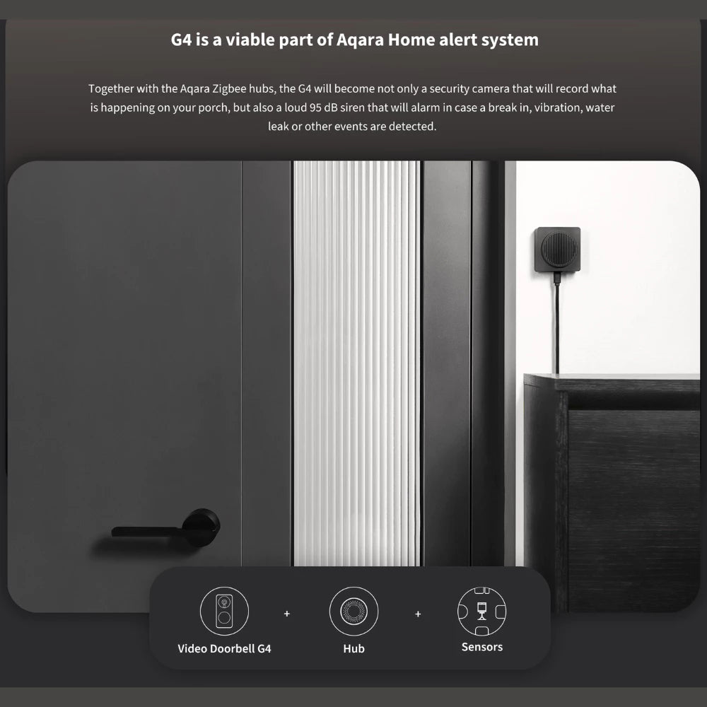 Aqara Smart Video Doorbell Camera Hub G4
